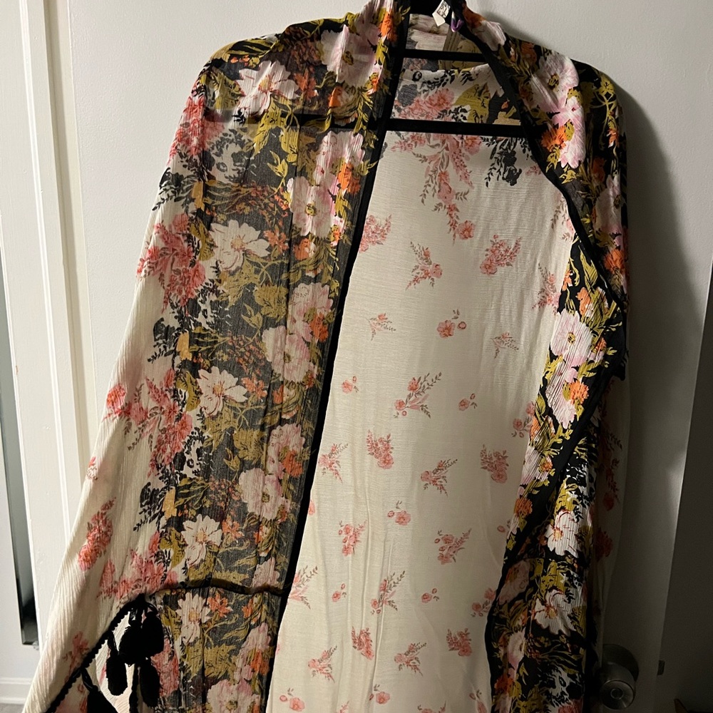 Floral cover up